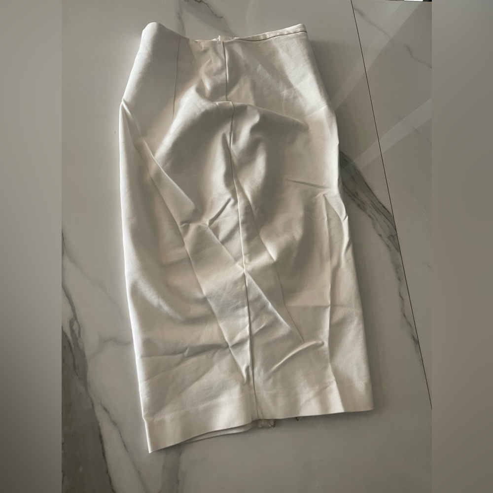 White Pencil Skirt